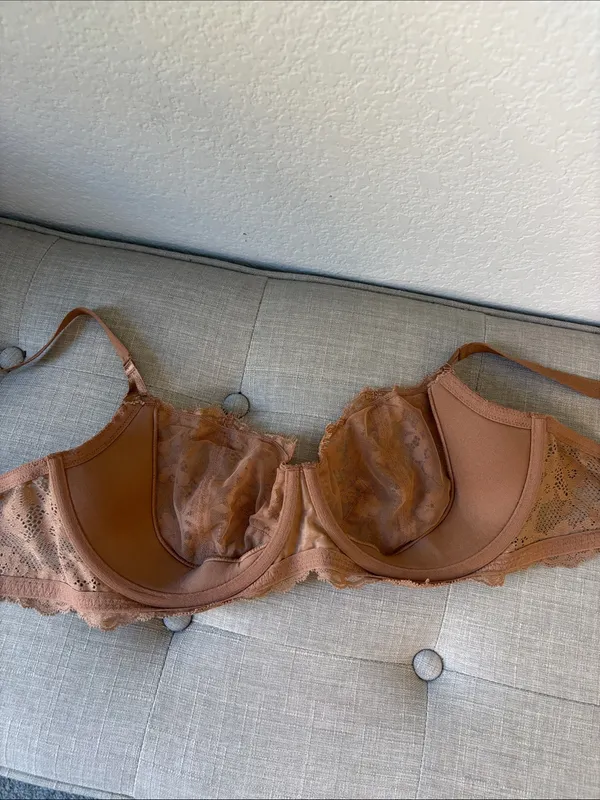 Victoria's Secret Lace Dream angels push up without padding bra in Brown 36DD - Image 5