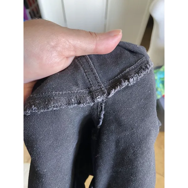 Time & Tru Womens Jeans Sz 6 Petite‎ Black Distressed High Rise Skinny Denim - Image 6