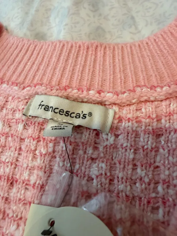 Francesca's NWT Lara Tweed Plaid cardigan and Mini Skirt set - Image 7