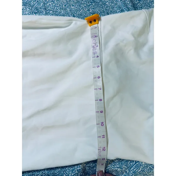 NWOT Lulus Size Medium Loving Fate White Bow Square Neck Backless Maxi Dress - Image 9