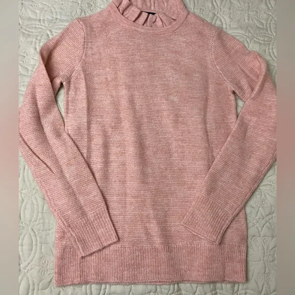J crew ruffleneck sweater - Image 3