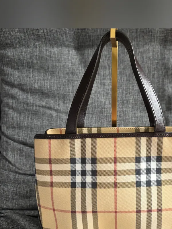 Burberry Novacheck Vintage Y2k Purse Bag - Image 4