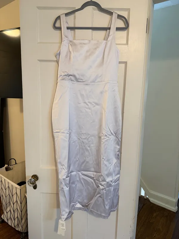 Abercrombie White Midi Dress - Image 5