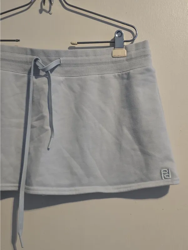Princess Polly Light Blue Women's Drawstring Lounge Shorts - Image 4