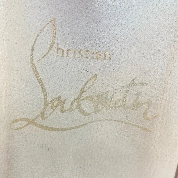CHRISTIAN LOUBOUTIN Brown Suede Leather Flats - Size 36/6 - Image 12