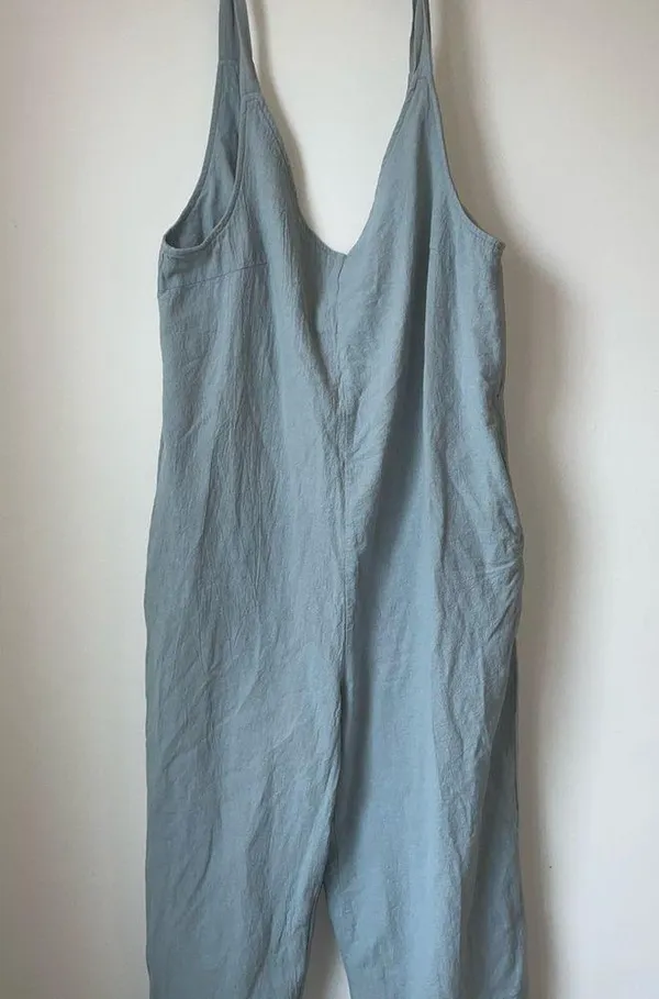 SHEIN Women's Light Blue Jumpsuit - Image 2