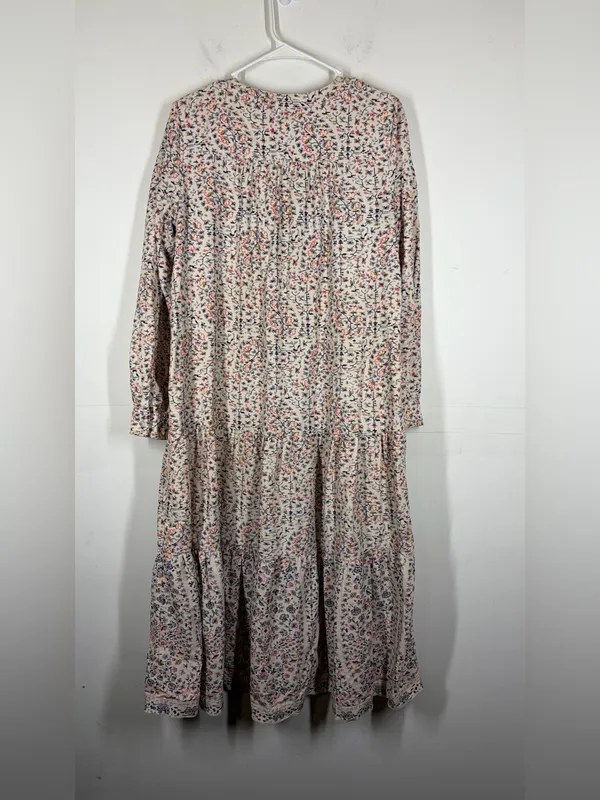 Anthropologie Pilcro Marta Tiered Corduroy Dress Size Small - Image 5