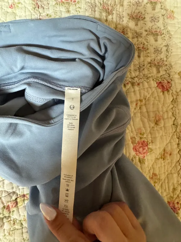 Chambray Lululemon Groove Pants Super-High-Rise Flared Nulu Women’s 2 - Image 3