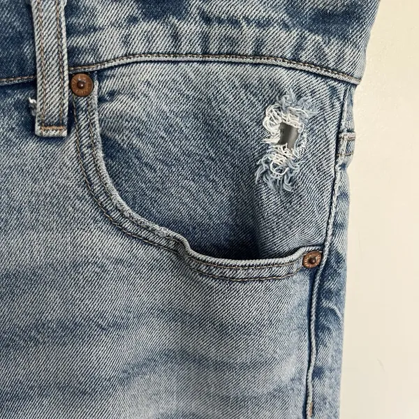American Eagle Womens Curvy 90s Bootcut Jean Faded‎ Indigo Size 18 Regular - Image 4