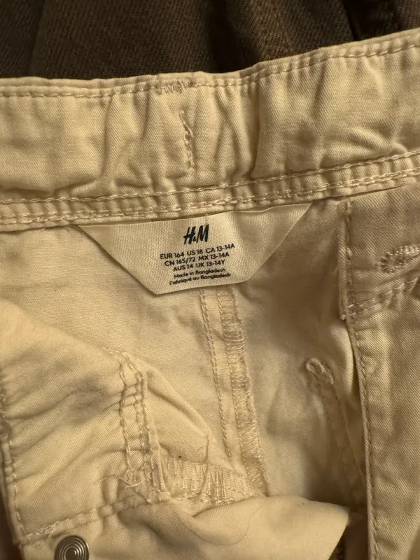 H&M white cargo pants - Image 5