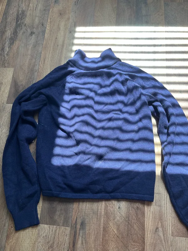 trendy sweater Blue - Image 4