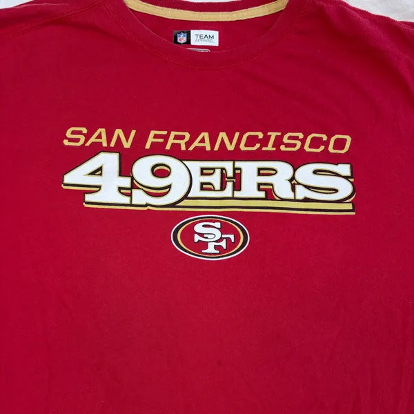 National Football League Team Apparel San Francisco 49ers red graphic long sleeve tee - Image 4