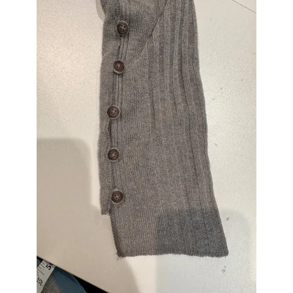 Free‎ People Ribbed Sweater Pants Pants Gray M Cozy Comfy - Image 12
