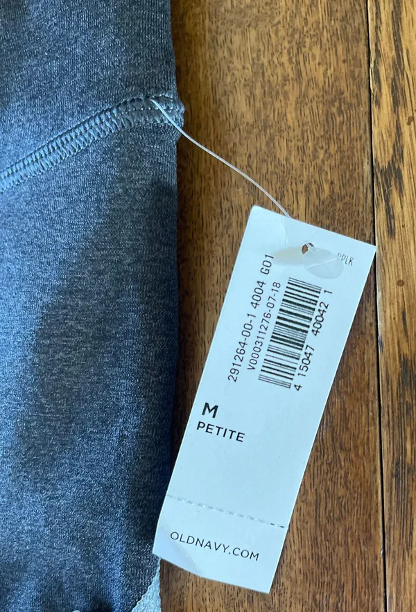 Old Navy Active Go-Dry Striped Leggings - Image 4
