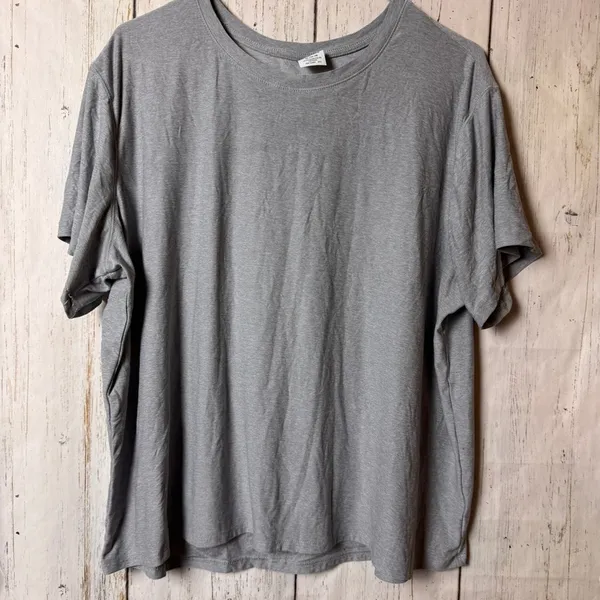 Athletic Works ButterCore Gray Women's Crop Top Sz XL (16-18) - Image 3