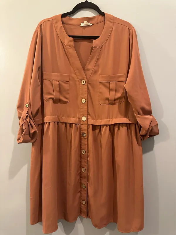 Entro Long Sleeve Dress - Image 3