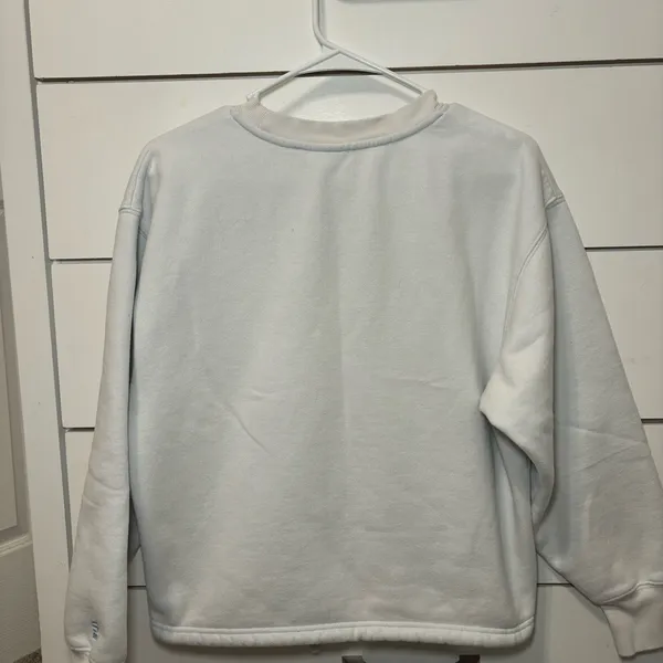 Aritzia TNA Cinch Front Crewneck FLAWED - Image 2