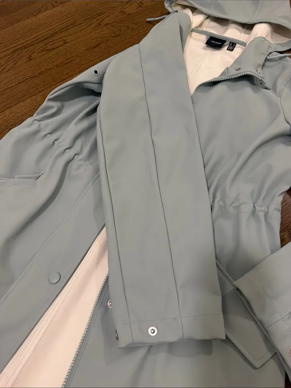 Vero Moda Blue Water Resistant Jacket Size Medium - C4-098 - Image 6