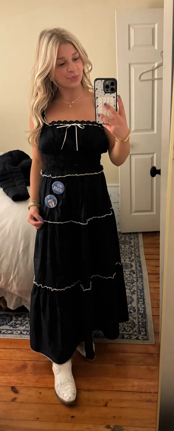 Windsor Black Maxi Dress - Image 2