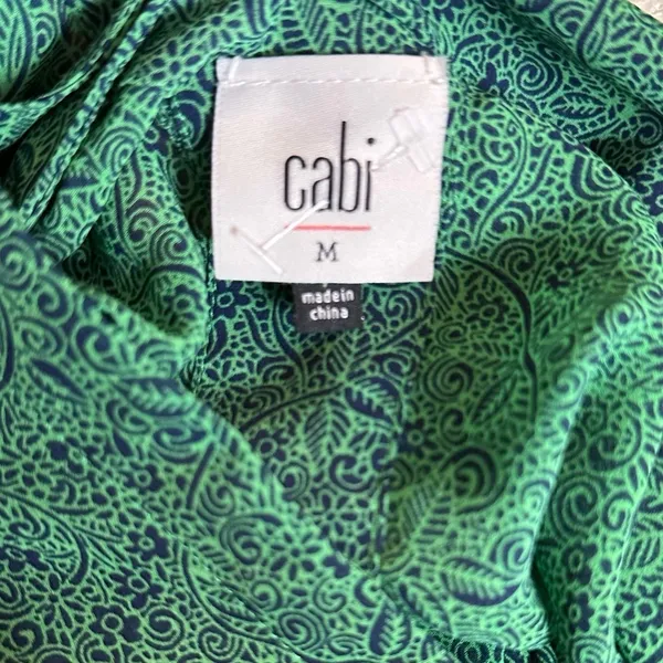 CABI by Anthropologie Bountiful #5208 Blouse‎ Size Medium - Image 8