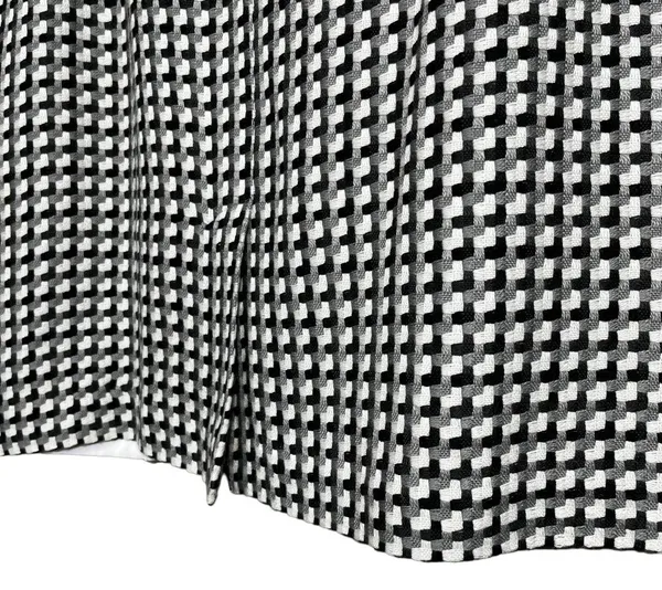 Liz Baker I Vintage 80s Black & White Houndstooth Skirt Suit Set Separates - Image 11