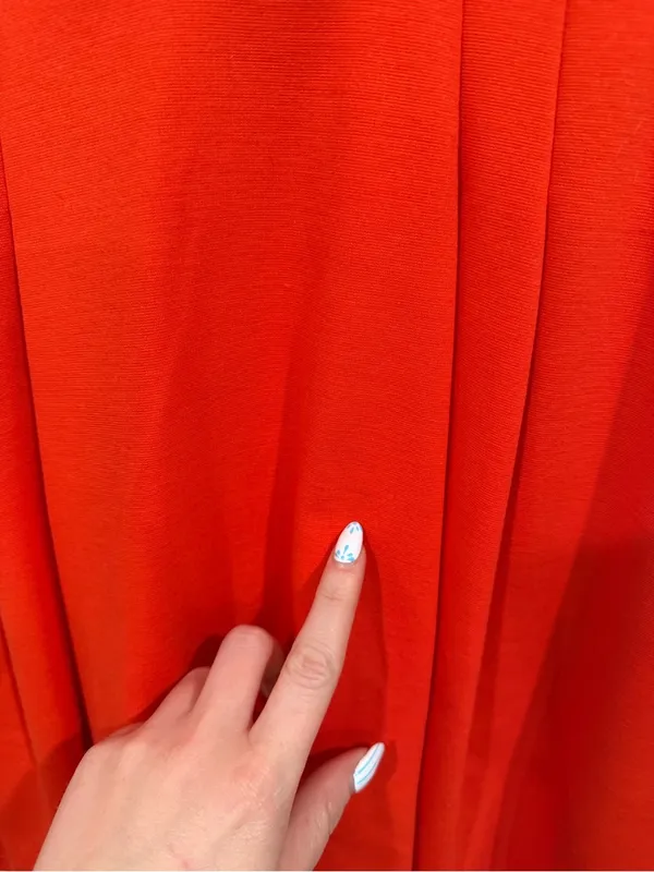 Gianni Bini Bright Red Short Sleeve Dress​ - Image 3