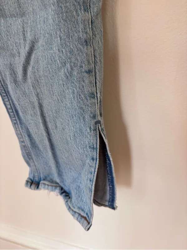 Abercrombie & Fitch 90s Double High Rise Jeans | Size 23 / 00 - Image 5