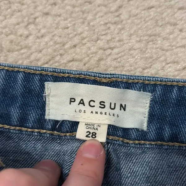 PacSun tie front mini skirt - Image 4