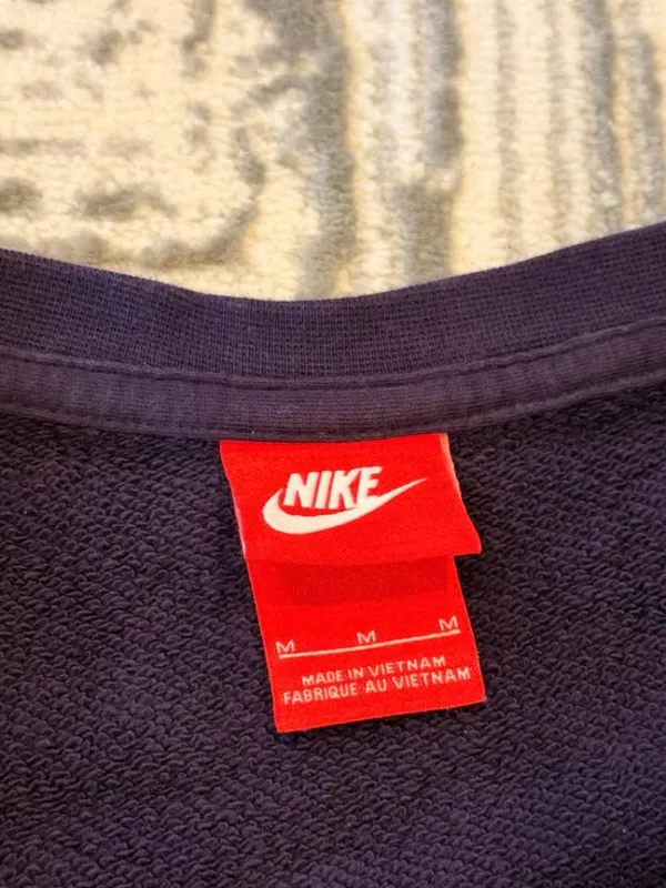 Nike women's medium purple/gray thick sweatshirt MSRP $75 - Image 2