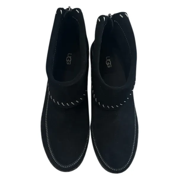 UGG Varney Black Suede Ankle Boots - Image 5