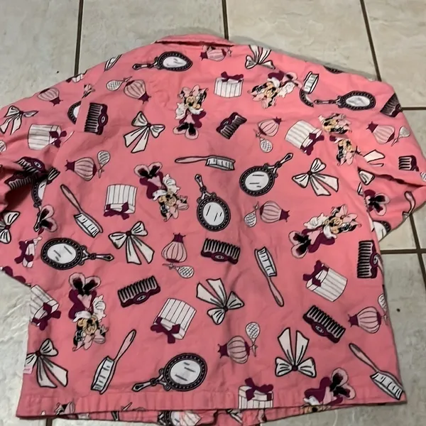 Disney Minnie Walt Disney World Vintage Pajamas Top - Image 4
