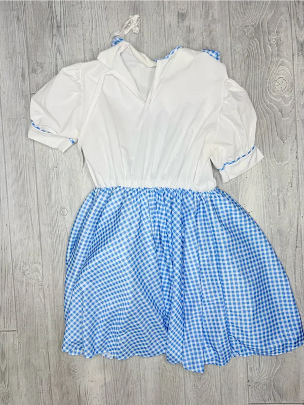 Rubies Dorthy wizard of Oz checked Halloween costume dress cosplay dress up OS - Image 10