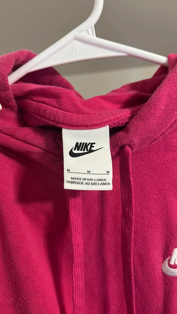 Pink Nike Sweatshirt Hoodie - Image 3