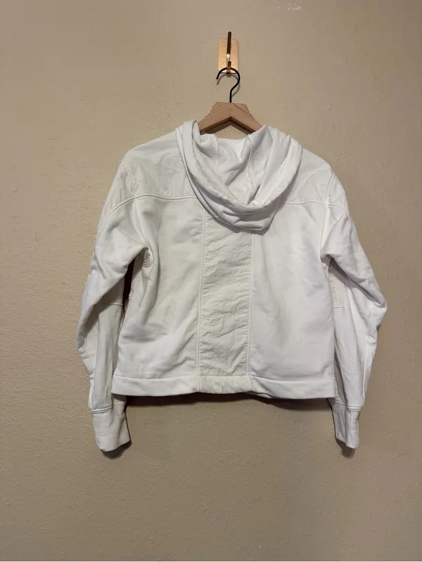 Reiss Mercy Cotton Blend Hoodie Size Medium - Image 9