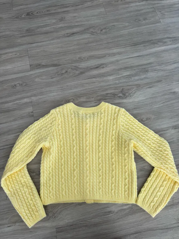 All in Favor Yellow Cardigan - Image 3