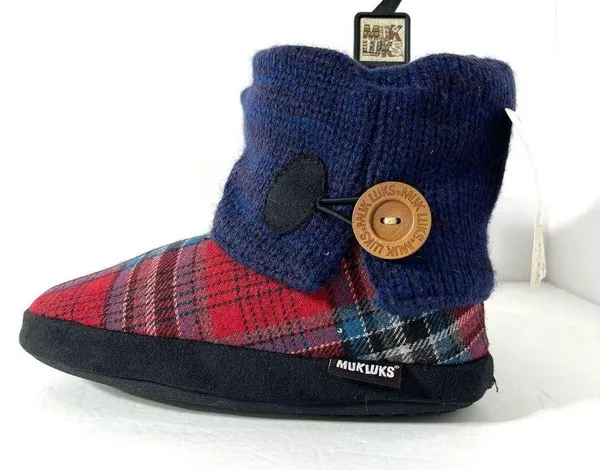 Muk Luks Patti Slipper Blue Size undefined - Image 8