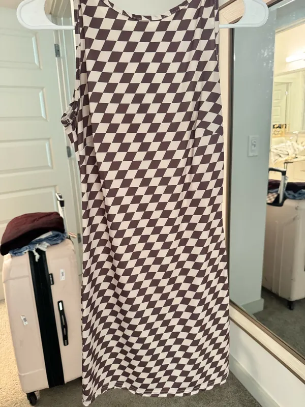 Amazon Dress Checkered - Image 3