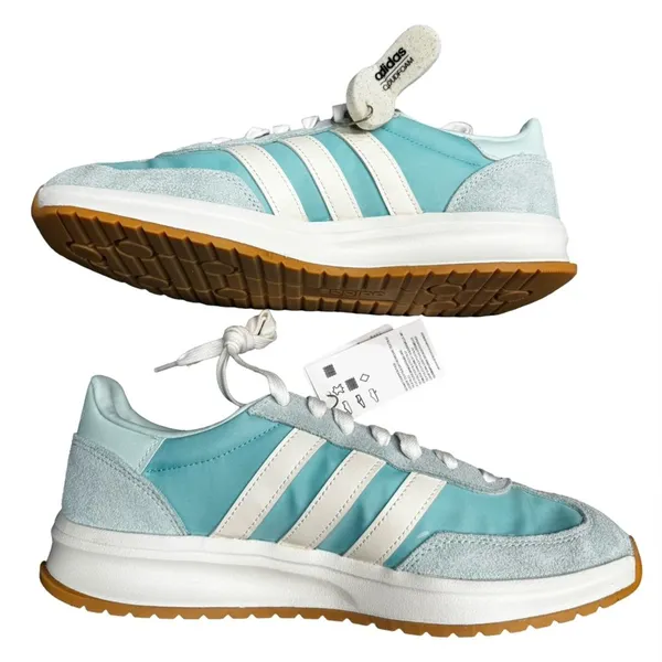 Adidas Run 70s 2.0 Women's 9.5 Light Blue White Retro Running Shoes BNIB - Image 10