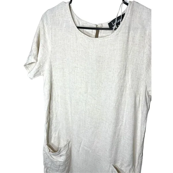 Lulus Linen Blend‎ Dress Size Medium - Image 4