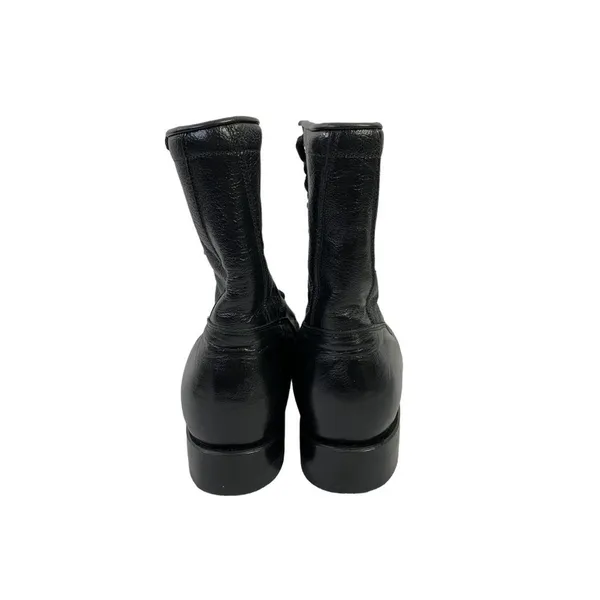 BM Women's Tall Black Boots Size 8 - Image 5