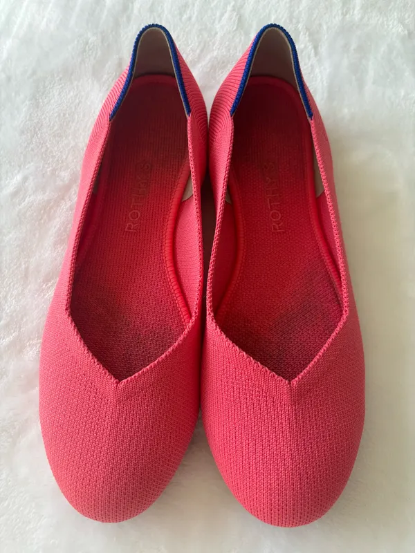 Rothy's Flats Round Toe Coral - Image 10