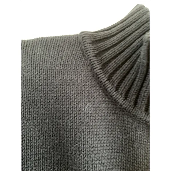 Lauren Ralph Lauren Quarter Zip Pullover Size XL Navy Crest Preppy Blue Cotton - Image 5