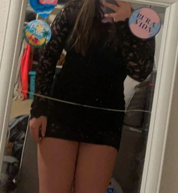 Black Homecoming Dress - Image 3