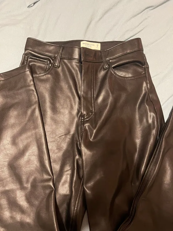 Abercrombie Leather Pants - Image 3
