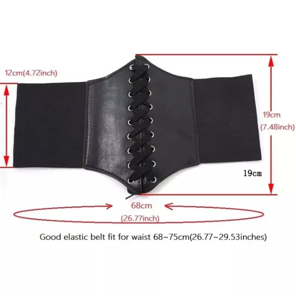 Brown Steampunk Corset Belt New 🍀 - Image 7