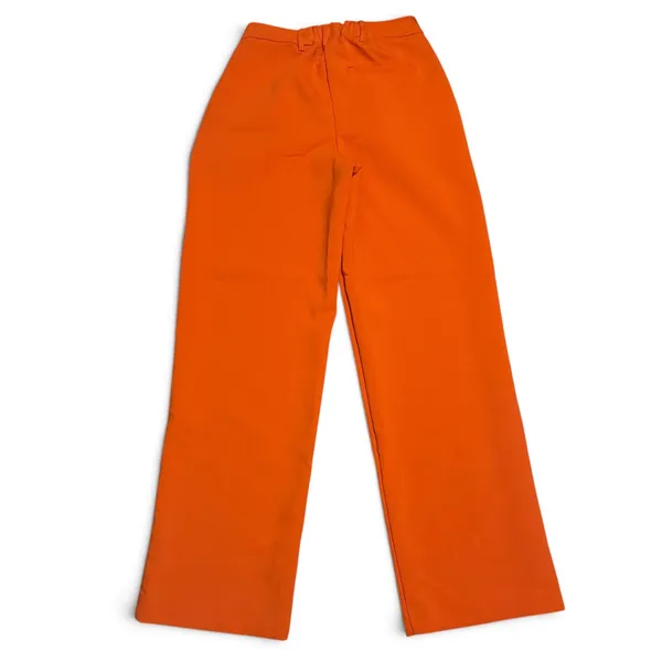 Old Navy Taylor Extra High Rise Wide Leg Trouser Orange Pants XS - Image 5