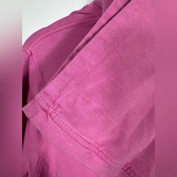 Peter Millar Hoodie Women’s Medium Pink Pullover Sweatshirt Athletic Golf Casual - Image 7
