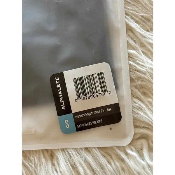 Alphalete Amplify Ultra High Rise Biker Short 6.5” Oak Size Small - Image 3