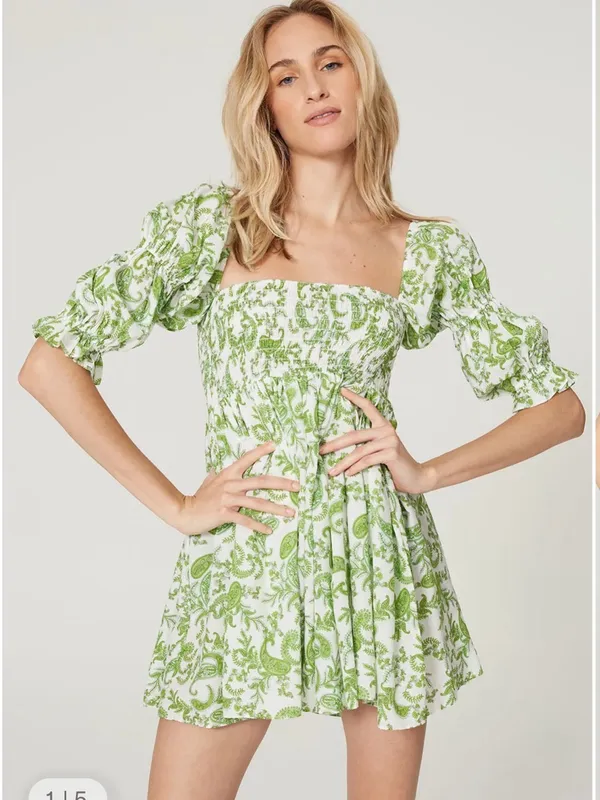 MISA Los Angeles Zadie Formentera Paisley Dress size medium - Image 3