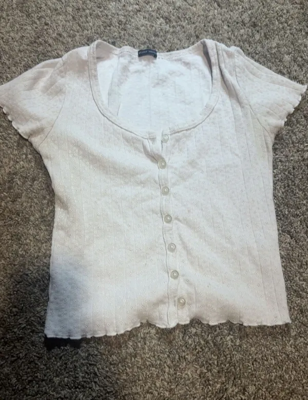 Brandy Melville button down tee - Image 2